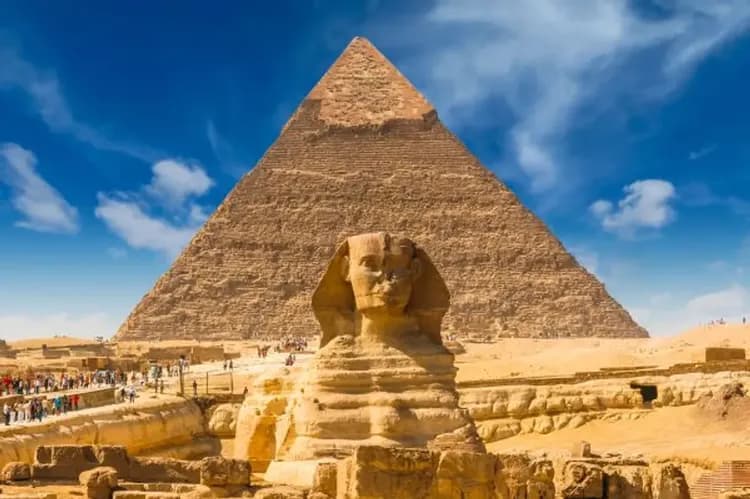 Giza Pyramids-吉薩金字塔(人面獅身像）