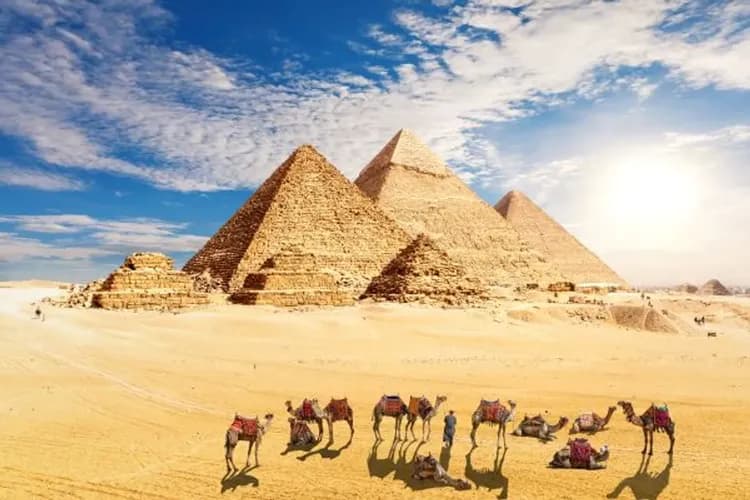 Giza Pyramids-吉薩金字塔(人面獅身像）