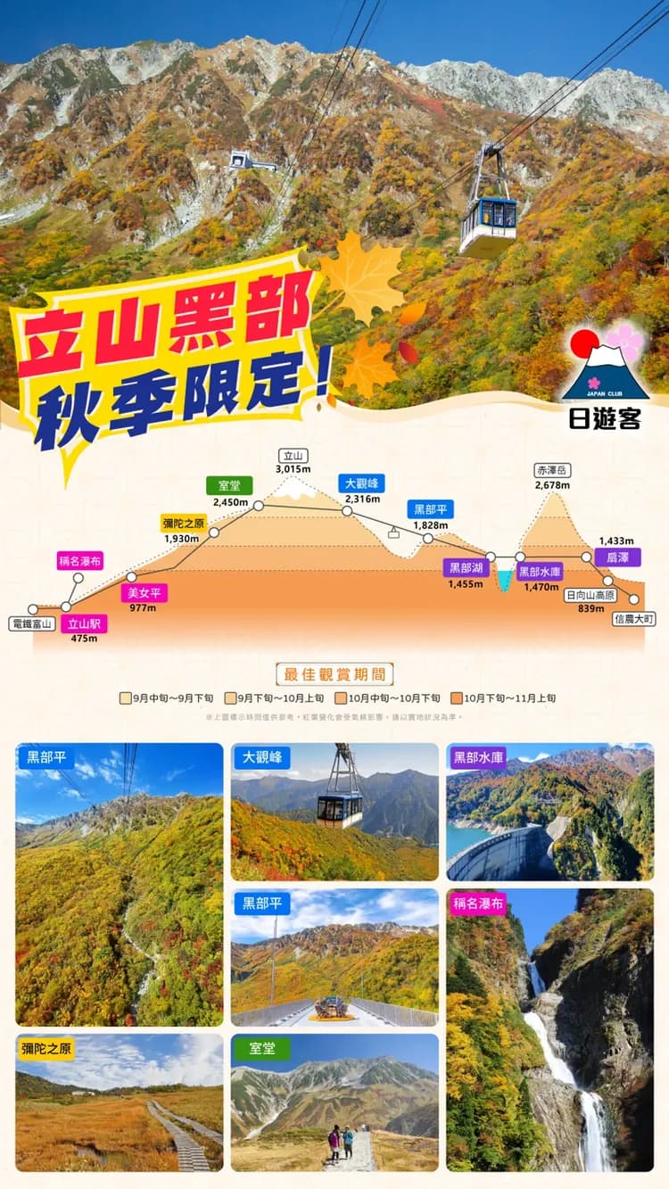 秋楓立山黑部6日.郡上八幡.秘境上高地.天龍峽.採果樂.白川鄉.兼六園.飛驒高山.雙溫泉（中華航空）-12