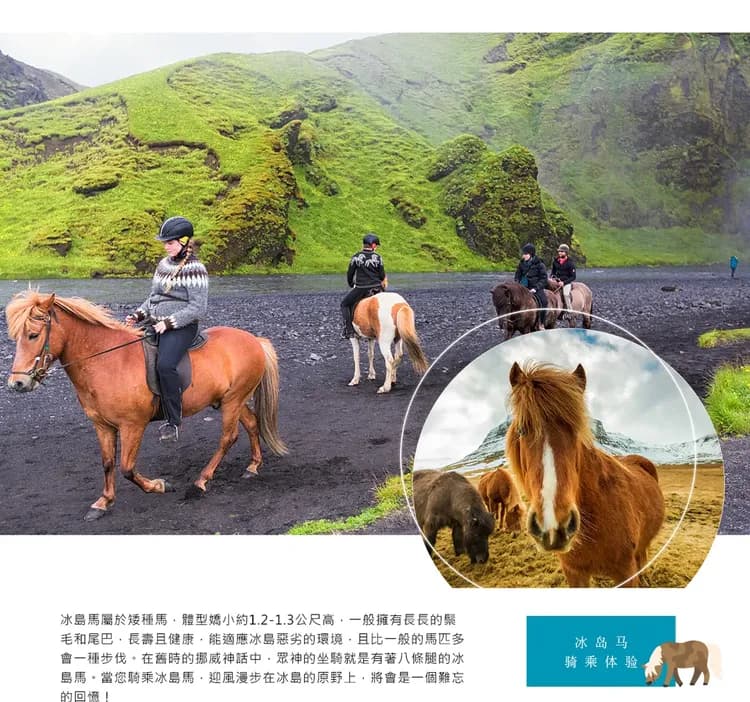 【經典冰島極光１０日】藍湖溫泉、騎乘冰島馬、藍冰洞、冰川健行、間歇泉、小龍蝦餐[含稅簽]-6