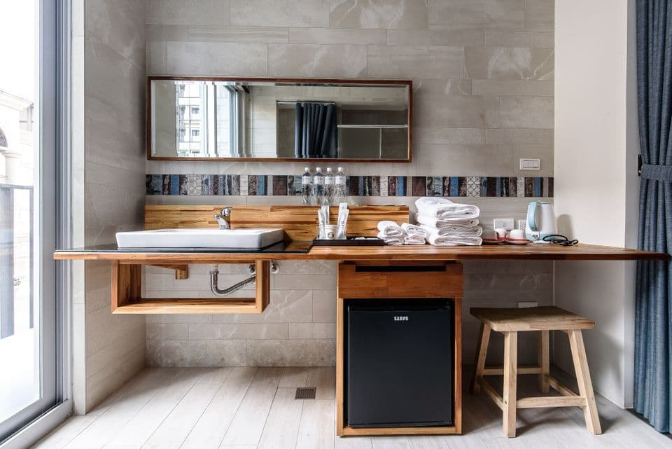 台南樹屋文旅｜全房型落地窗陽台、附設停車場-15