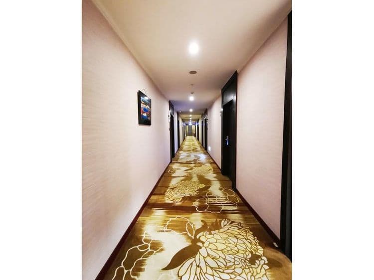 牡丹型造型走廊 典雅的牡丹花造型走廊,讓您彷彿置身在大唐時代的感受!