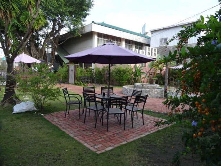 Coffee garden of 7-11 in the village
