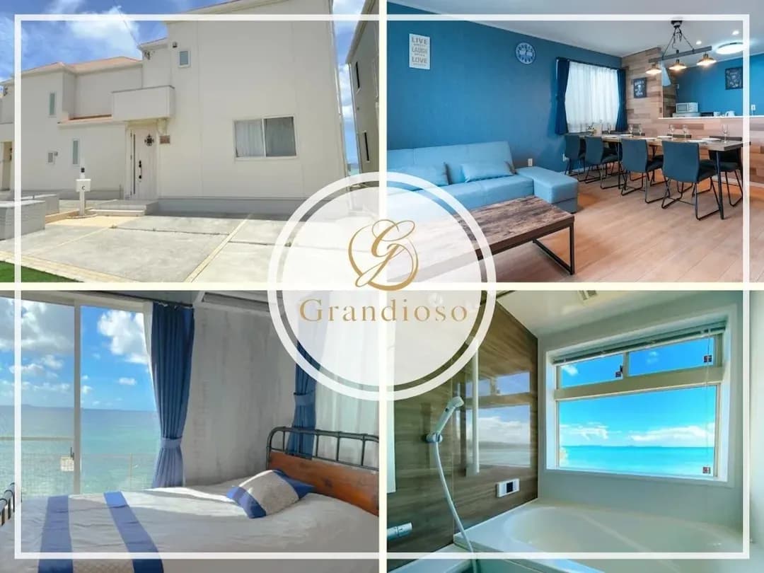 沖繩縣-格蘭迪奧索沖繩別墅 金武1-C｜近屋嘉海灘