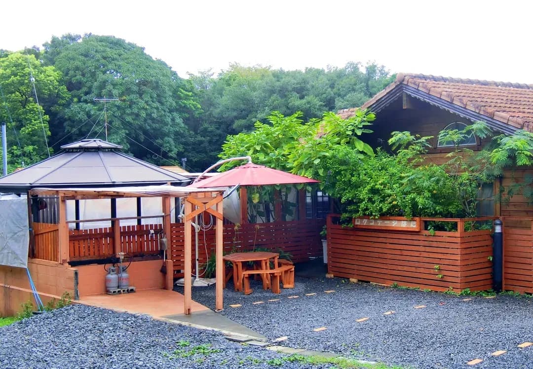 Mie-ken-Log cottage was