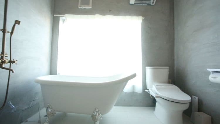 個別のバスルームが4箇所