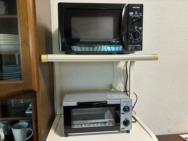 電子レンジ、トースター