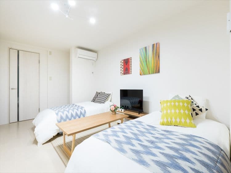 靠近大阪韓國城/桃谷站步行5分鐘/2室1廳/2層獨立屋/50㎡ 最大6人/提供Wi-Fi/鶴橋商店街環繞-4