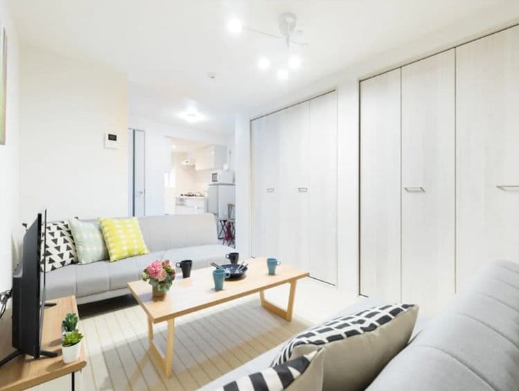 靠近大阪韓國城/桃谷站步行5分鐘/2室1廳/2層獨立屋/50㎡ 最大6人/提供Wi-Fi/鶴橋商店街環繞-7