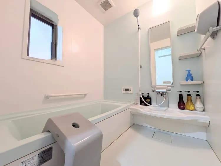 追い焚き機能付バス