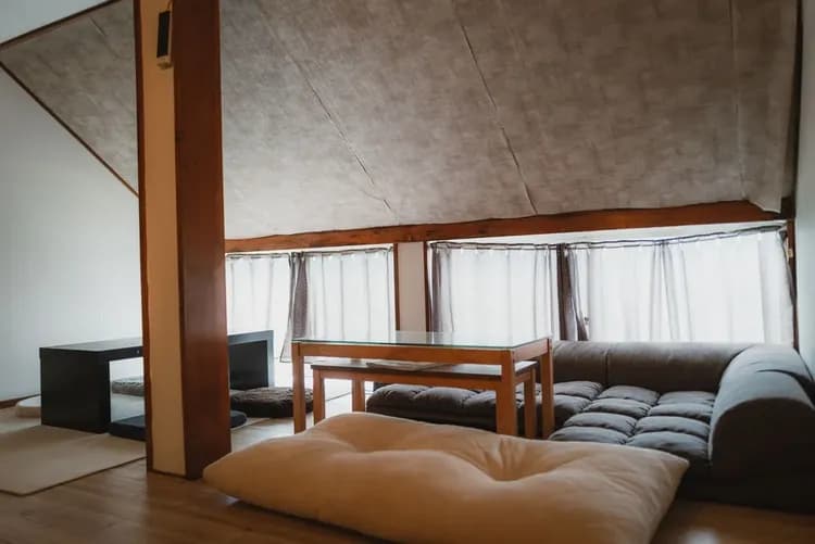 2階リビングは秘密基地のよう