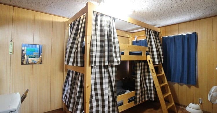 男女混合ドミトリー6人洋室room 3