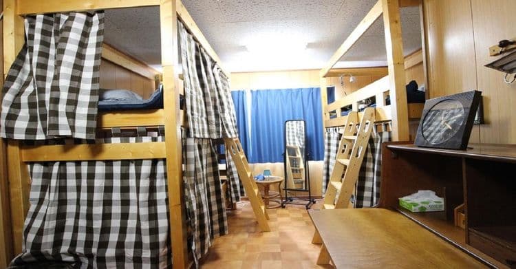 男女混合ドミトリー6人洋室room 3
