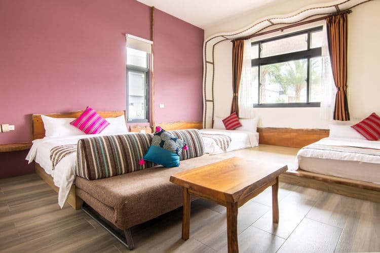 花蓮藍天普悠瑪民宿 | 景觀綠地x生態水池 | 親子友善｜原住民風味早餐-8