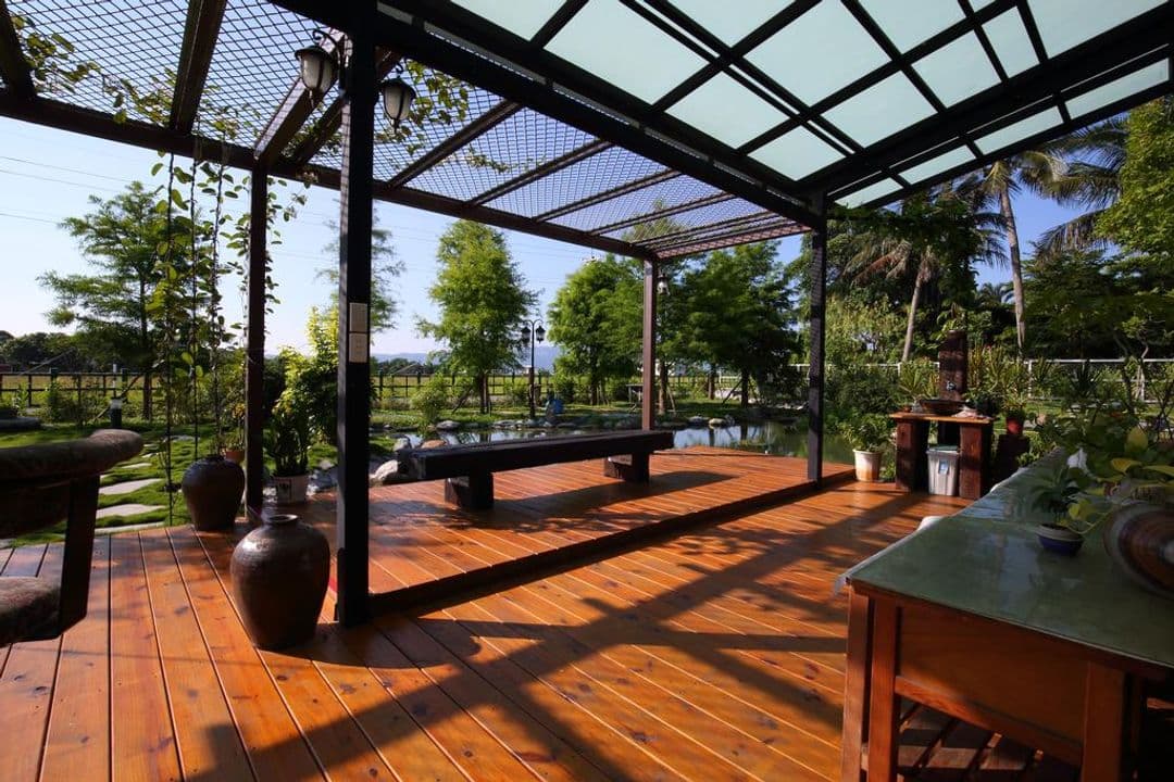 花蓮縣-思森活田園民宿｜兒童遊戲區x露台｜享早餐｜預約BBQ