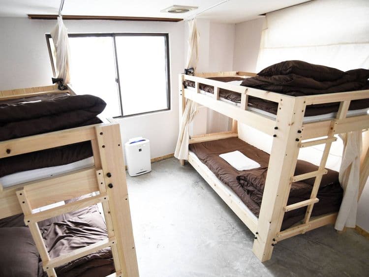 ・【女性専用ドミトリー一例】お1人様からご宿泊可能