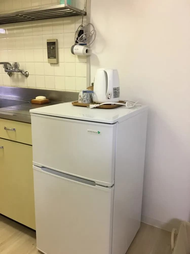 冷蔵庫、冷凍庫あり