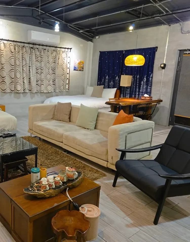 5-6人入住房型 一張加大床 2張雙人床