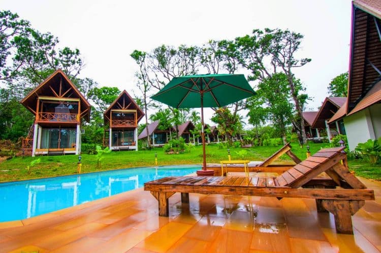 Outdoor swimming pool