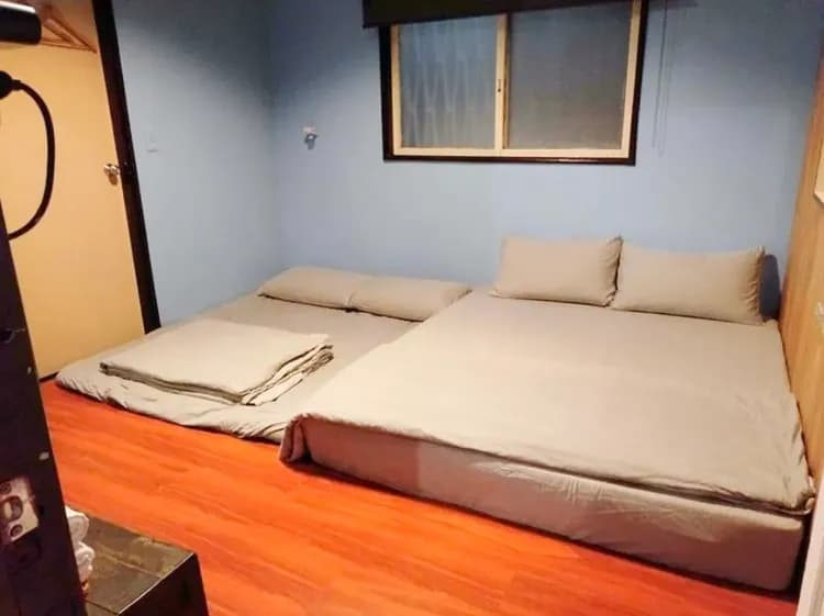 二樓雙人房加1張雙人床鋪