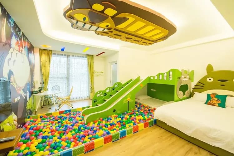 米樂民宿｜附溜滑梯、球池-2