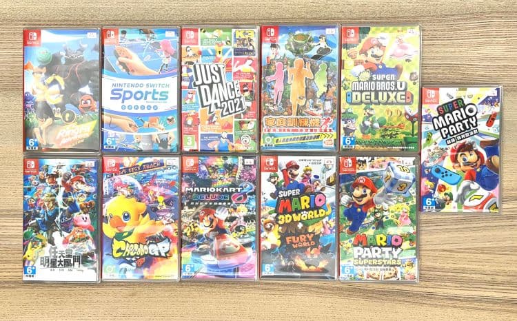 多款熱門Switch遊戲