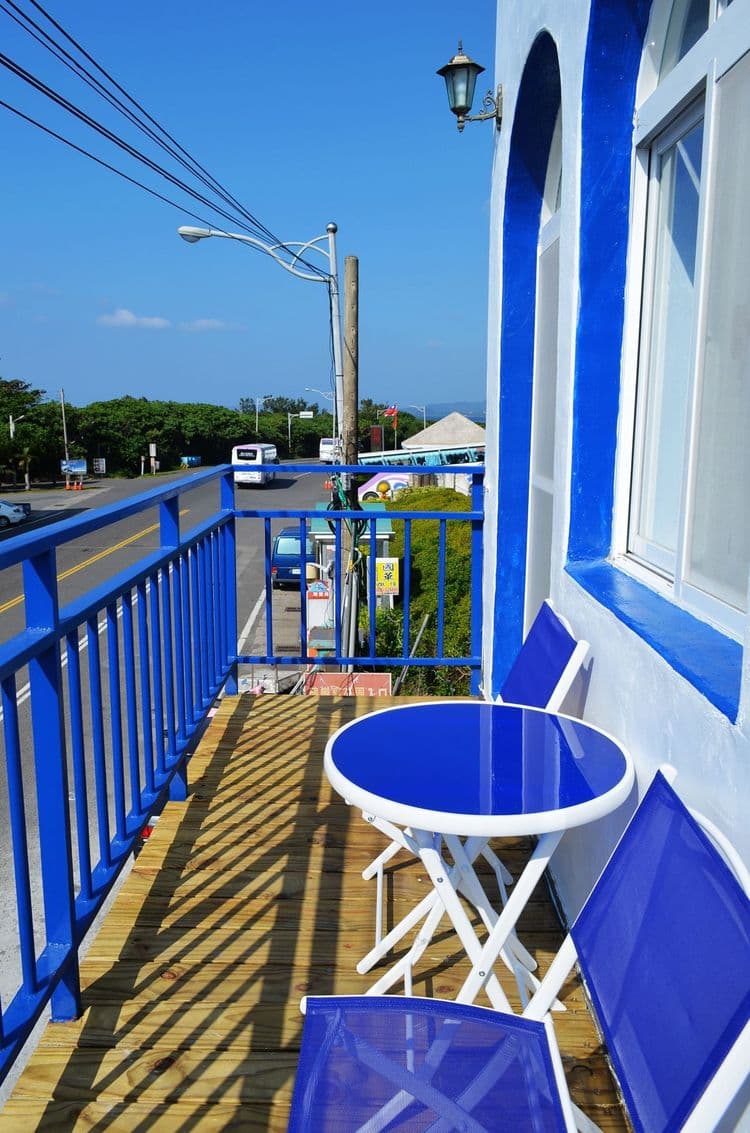 街景四人房陽台