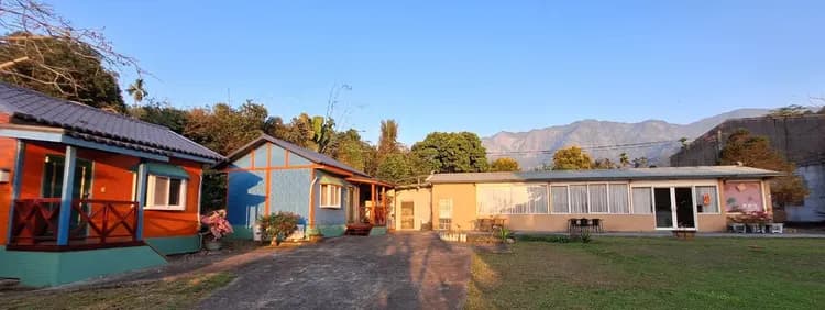 庭園獨棟小木屋景觀