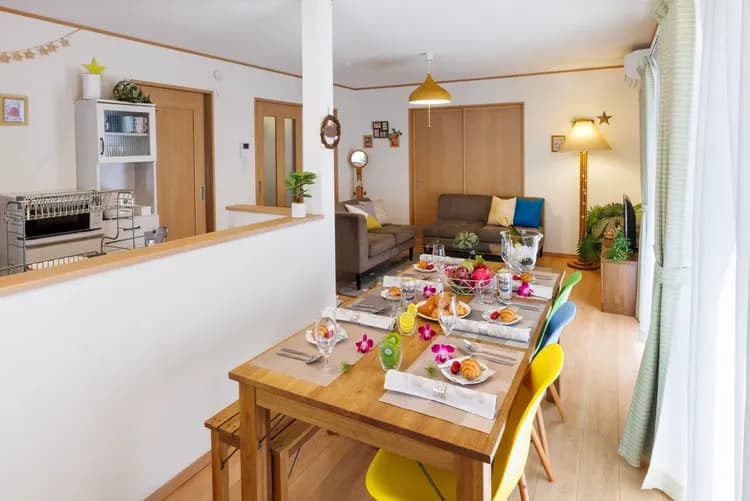 Star house｜免費停車位/4房2衛/近海中道路、勝連城跡/最多11人-1