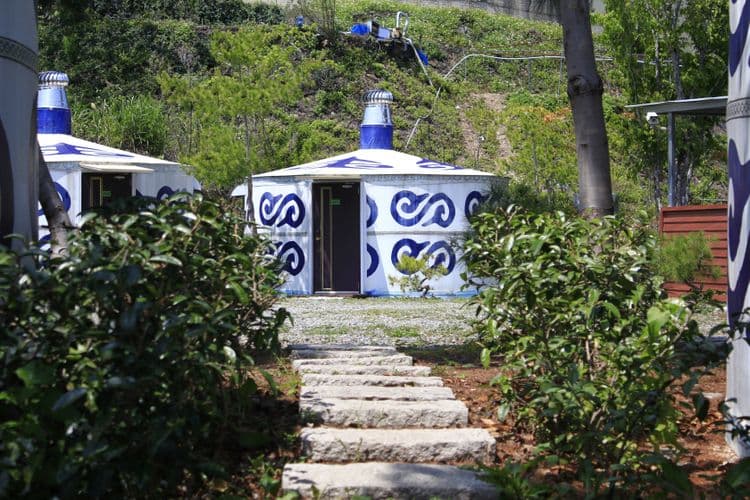 The best yurt accommodation in the stream-Cingjing-10