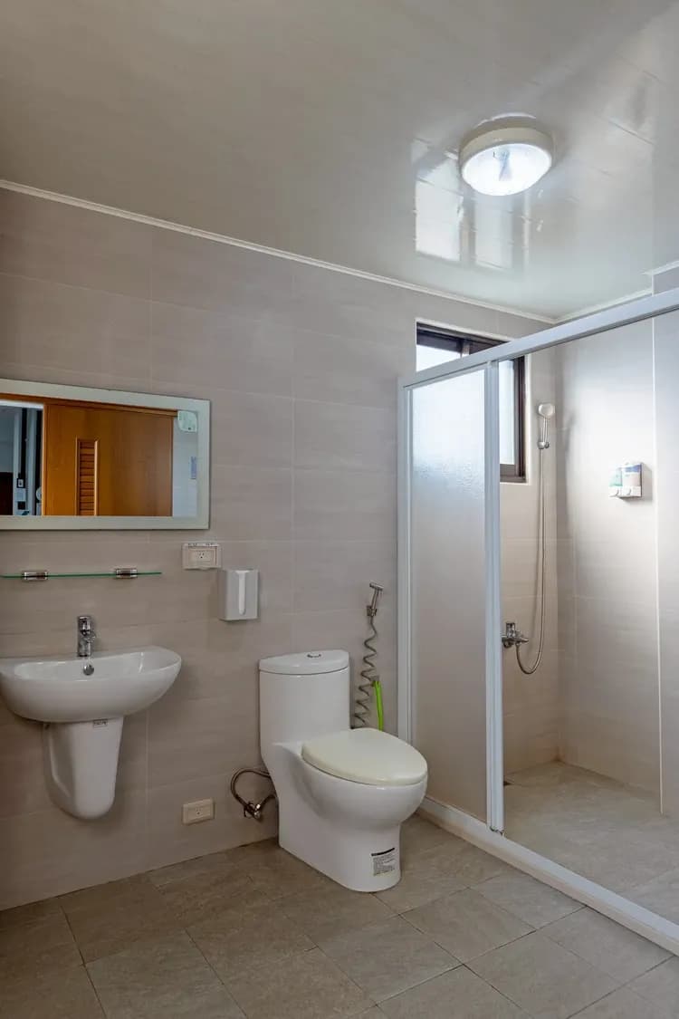 房間都有獨立衛浴