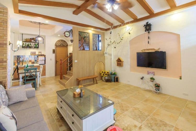 斑鳩小鎮親子民宿 l 10-28人宜蘭包棟  | 滑梯房-5