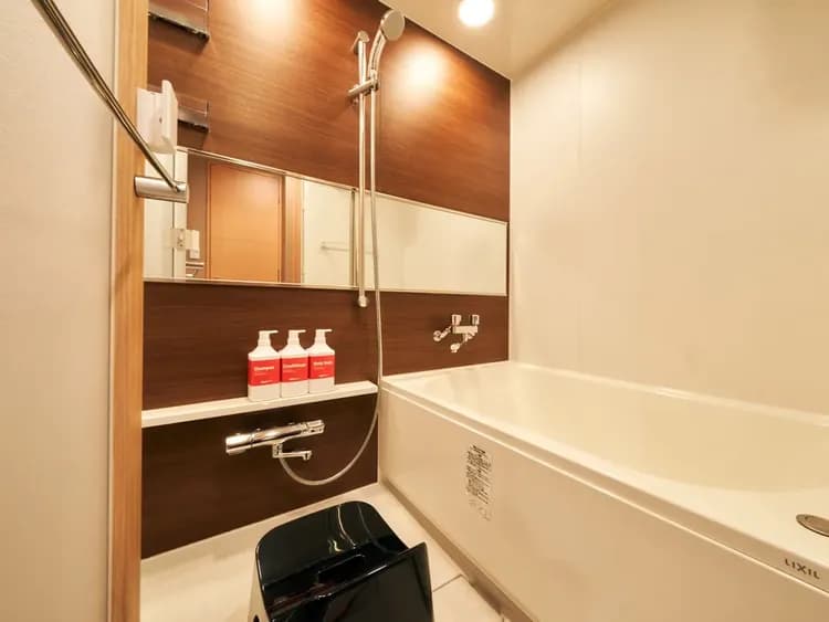 【バス・トイレ別ツインルーム】洗い場付きバスルーム