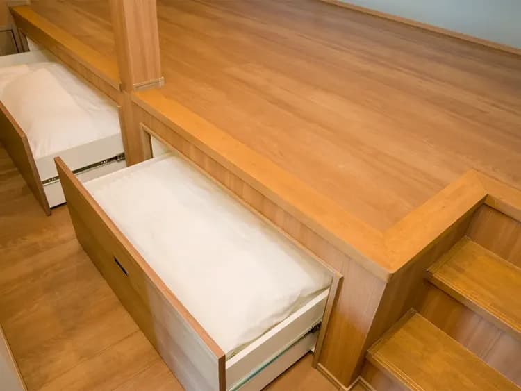 【103】小上がり（2階）/布団を敷いて寝室スペースに