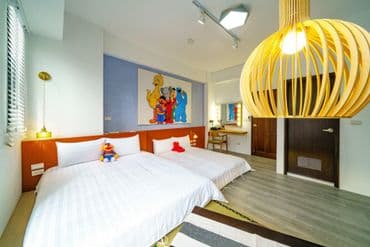 豪華四人房含浴缸附陽台