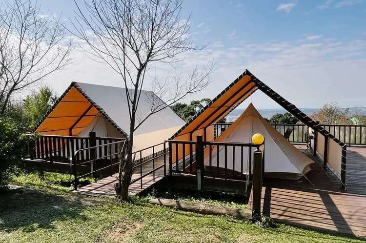 衝到山上去放空/再~露營露營區｜獨家75折起！屋脊帳、豪華露營、可選購烤肉-11