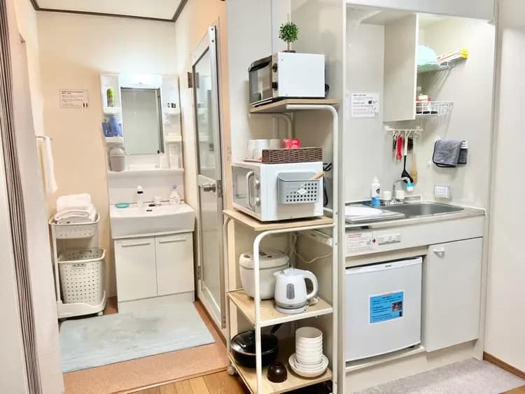 各室のミニキッチン