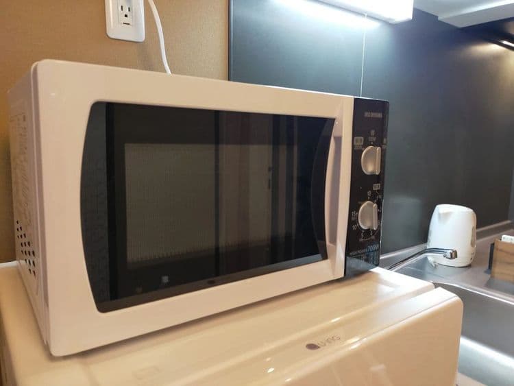 電子レンジ・冷蔵庫完備です