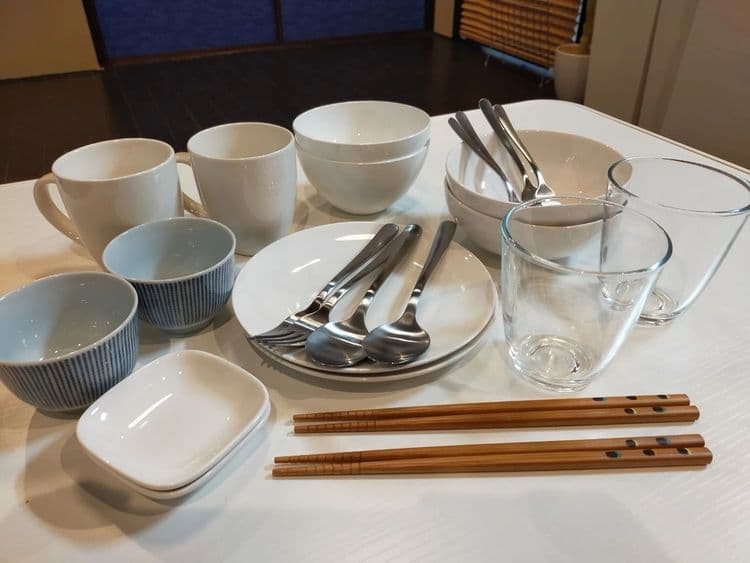 食器類もご利用いただけます