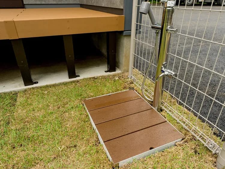 ＜ペット同泊可＞ペット用水栓柱