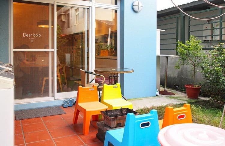 1樓小後院可烤肉