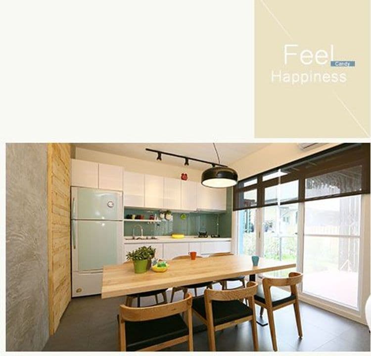 1樓廚房.大長桌可供使用