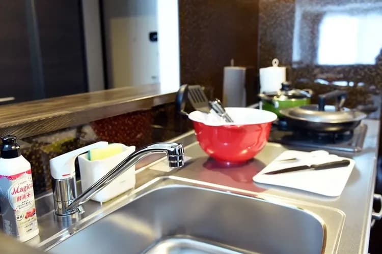 清潔なシンクです