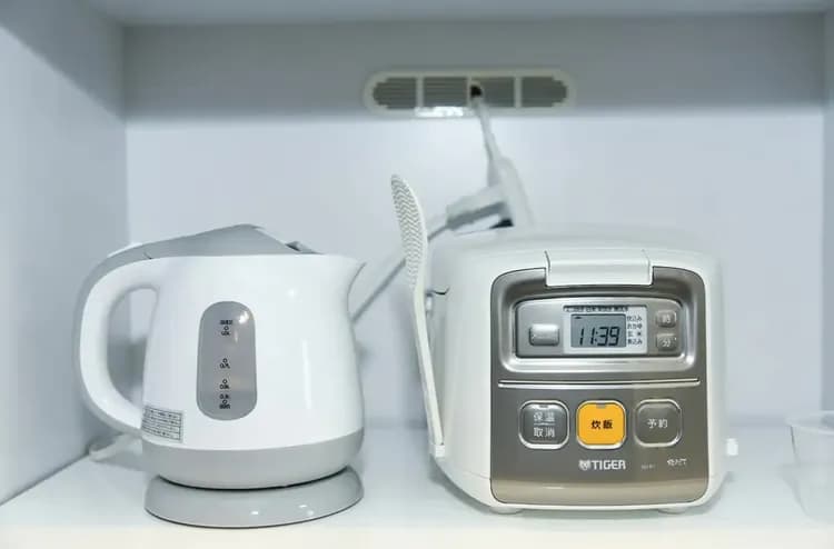 ケトルと炊飯器