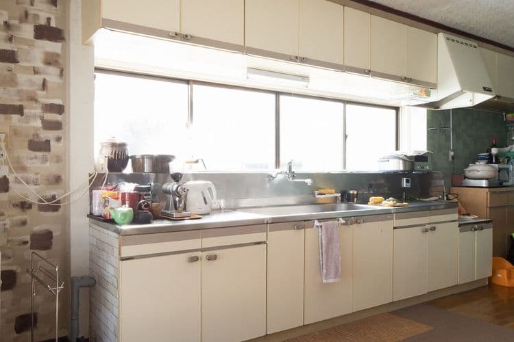 広々したキッチン