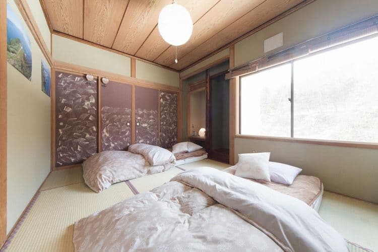 追加の布団も用意してます