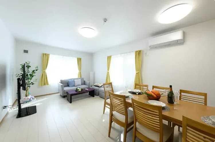 清潔で広い空間