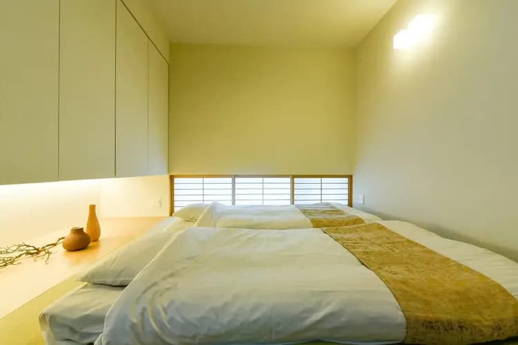 布団も寝心地いいです。