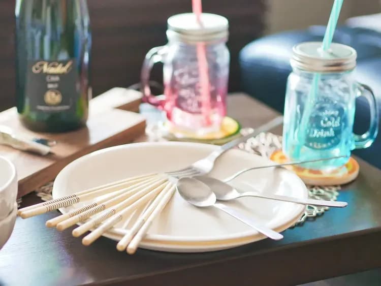 食器も揃ってます