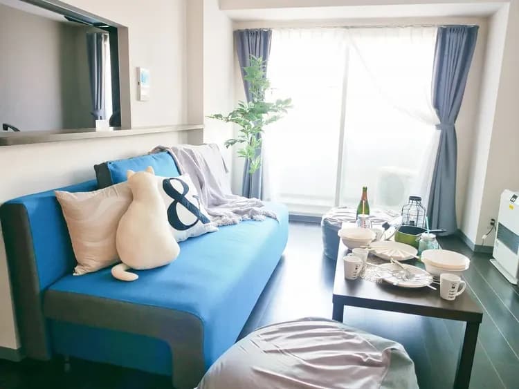 リビングは陽当たり良好